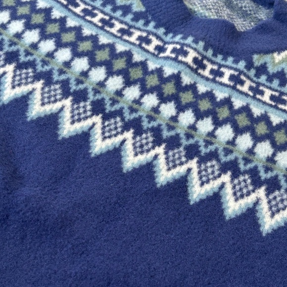 NWOT Pink Lily Bundled Up Navy Oversized Fuzzy Sweater - Picture 9 of 11